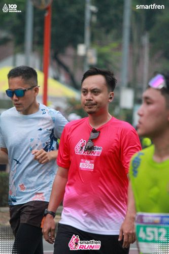 Race photo from Smartfren Run 2025 Vibes