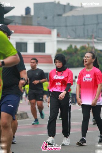 Race photo from Smartfren Run 2025 Vibes