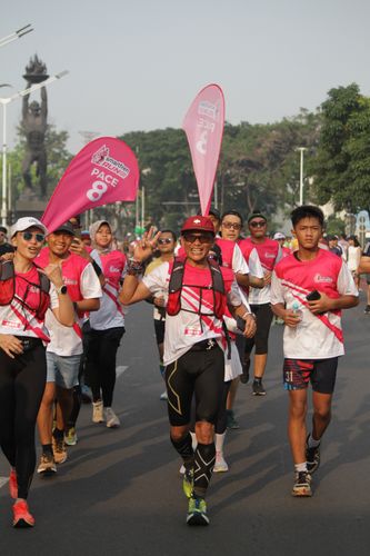 Race photo from Smartfren Run 2024 Vibes