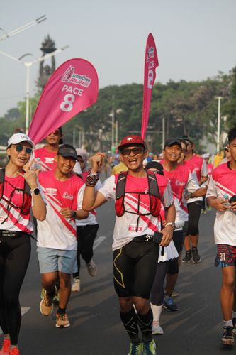 Race photo from Smartfren Run 2024 Vibes