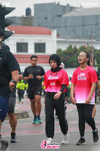 Race photo from Smartfren Run 2025 Vibes