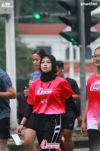 Race photo from Smartfren Run 2025 Vibes