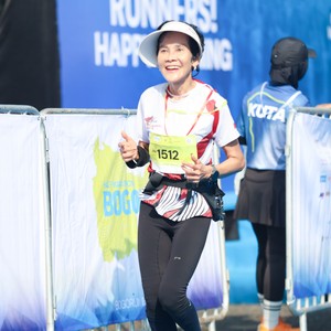 Race photo from BOGORUN 2026