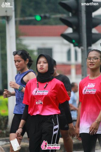 Race photo from Smartfren Run 2025 Vibes