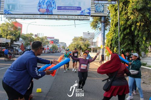Race photo from Jabar Run 10K 2024