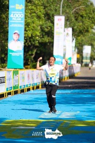 Race photo from Taman Budaya x BOGORUN 2025