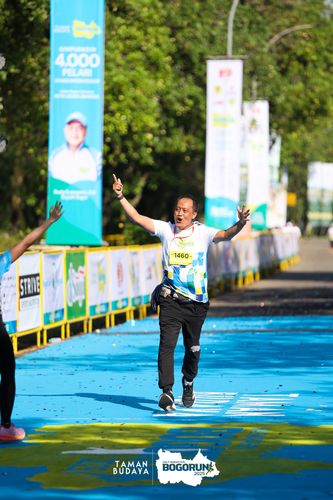 Race photo from Taman Budaya x BOGORUN 2025