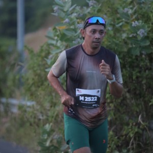 Race photo from KEDIRI HALF MARATHON 2026