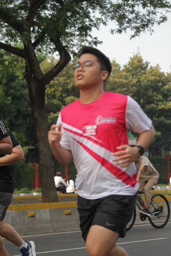 Race photo from Smartfren Run 2024 Vibes