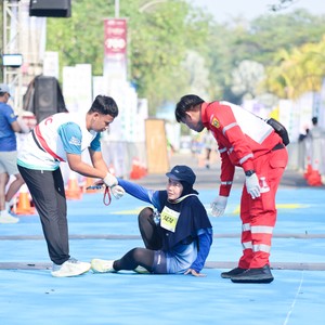 Race photo from BOGORUN 2026