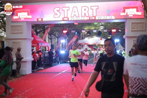 Race photo from Kediri Half Marathon 2024