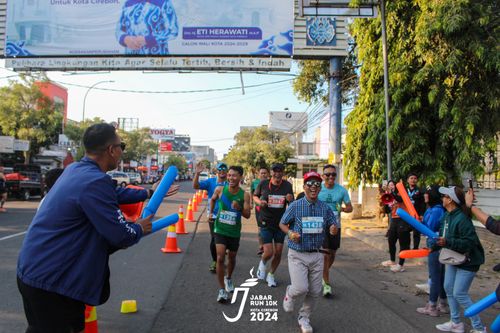 Race photo from Jabar Run 10K 2024