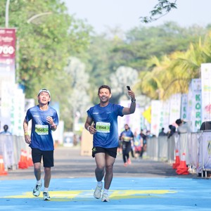 Race photo from BOGORUN 2026
