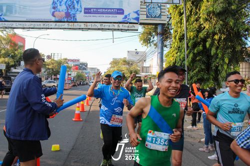 Race photo from Jabar Run 10K 2024