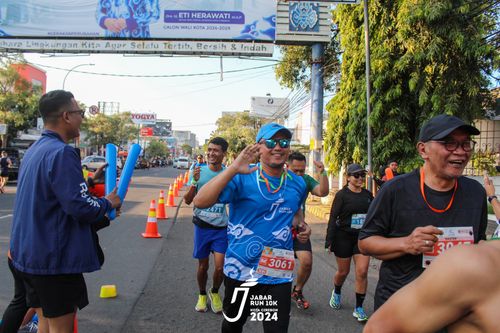 Race photo from Jabar Run 10K 2024