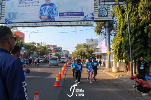 Race photo from Jabar Run 10K 2024