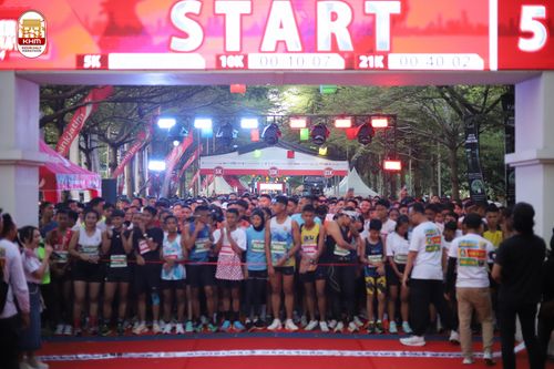Race photo from Kediri Half Marathon 2024