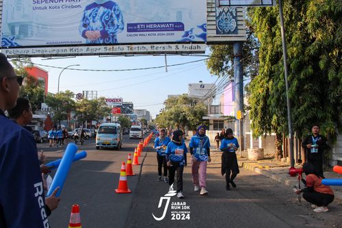 Race photo from Jabar Run 10K 2024