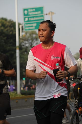 Race photo from Smartfren Run 2024 Vibes