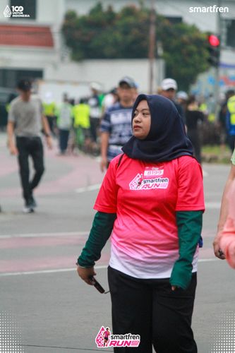 Race photo from Smartfren Run 2025 Vibes