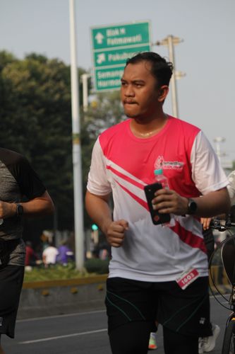 Race photo from Smartfren Run 2024 Vibes