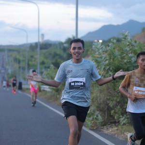 Race photo from KEDIRI HALF MARATHON 2026