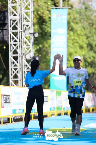 Race photo from Taman Budaya x BOGORUN 2025