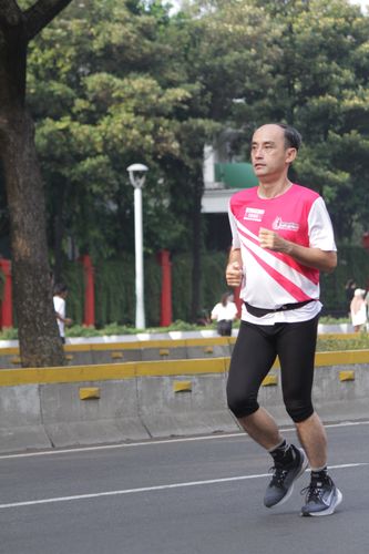 Race photo from Smartfren Run 2024 Vibes