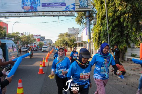 Race photo from Jabar Run 10K 2024