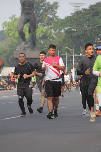 Race photo from Smartfren Run 2024 Vibes