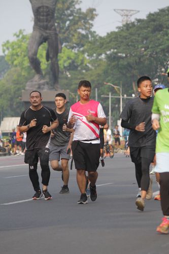 Race photo from Smartfren Run 2024 Vibes