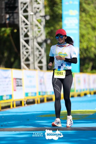 Race photo from Taman Budaya x BOGORUN 2025