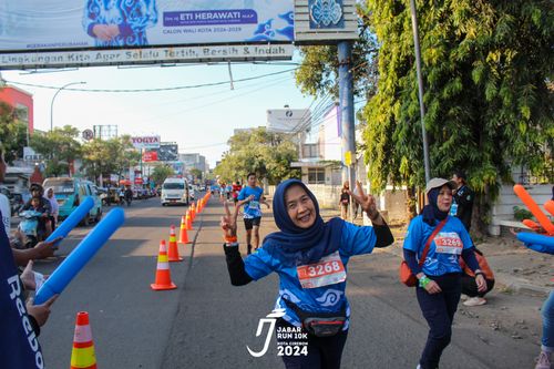 Race photo from Jabar Run 10K 2024