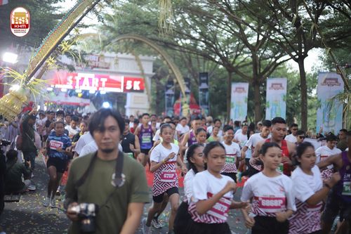 Race photo from Kediri Half Marathon 2024