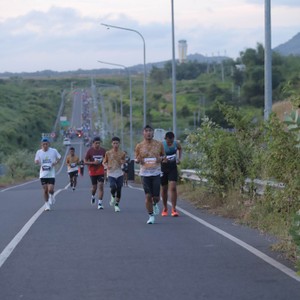 Race photo from KEDIRI HALF MARATHON 2026
