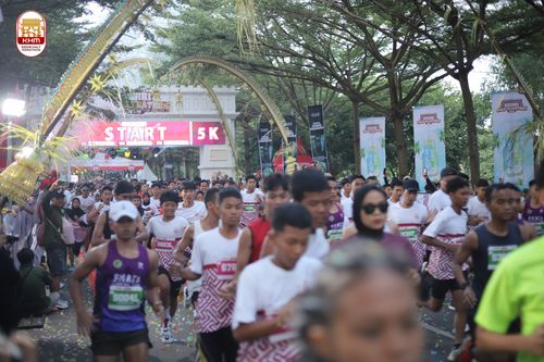 Race photo from Kediri Half Marathon 2024