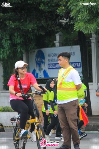 Race photo from Smartfren Run 2025 Vibes