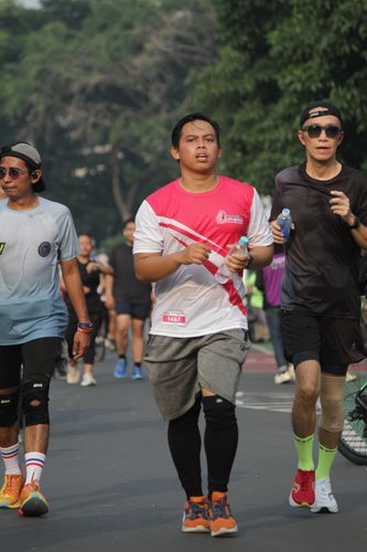 Race photo from Smartfren Run 2024 Vibes