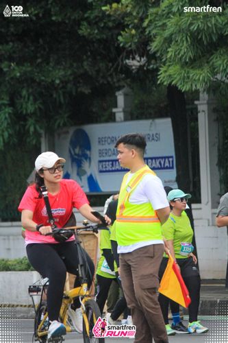 Race photo from Smartfren Run 2025 Vibes