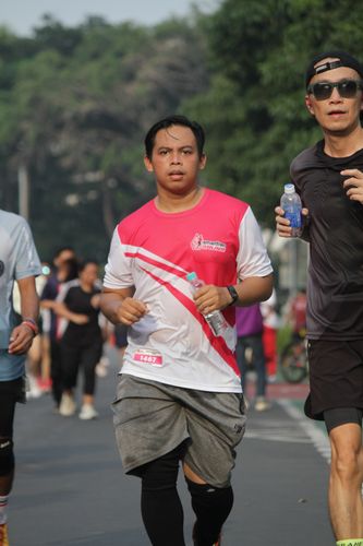 Race photo from Smartfren Run 2024 Vibes