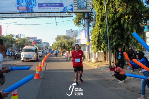 Race photo from Jabar Run 10K 2024