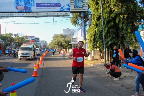 Race photo from Jabar Run 10K 2024