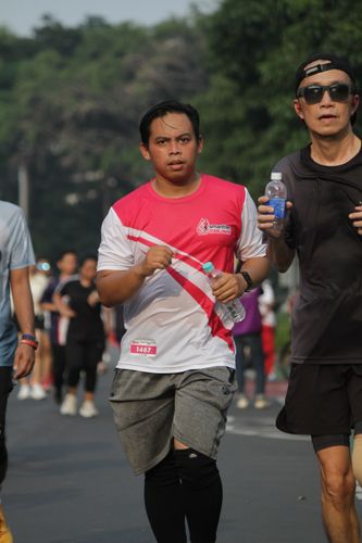 Race photo from Smartfren Run 2024 Vibes