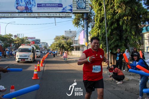 Race photo from Jabar Run 10K 2024