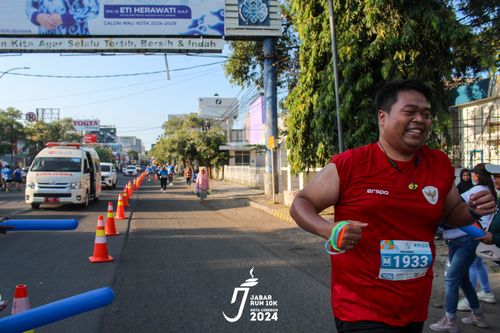 Race photo from Jabar Run 10K 2024
