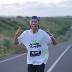 Race photo from KEDIRI HALF MARATHON 2026