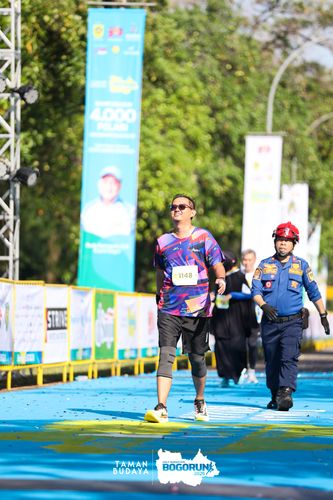 Race photo from Taman Budaya x BOGORUN 2025