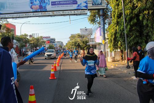 Race photo from Jabar Run 10K 2024
