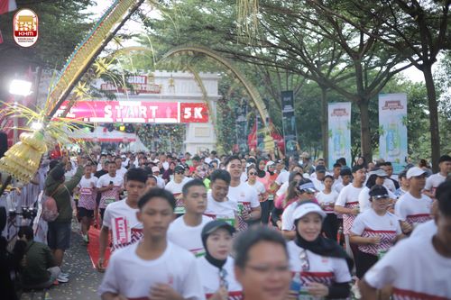 Race photo from Kediri Half Marathon 2024