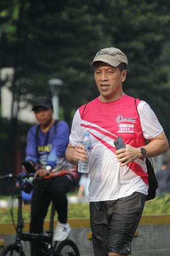 Race photo from Smartfren Run 2024 Vibes